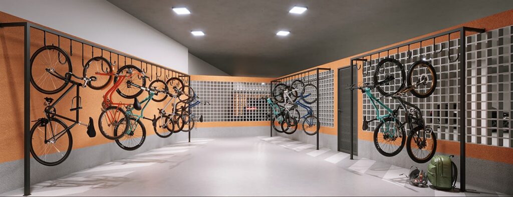Bicicletário do Macan Residence