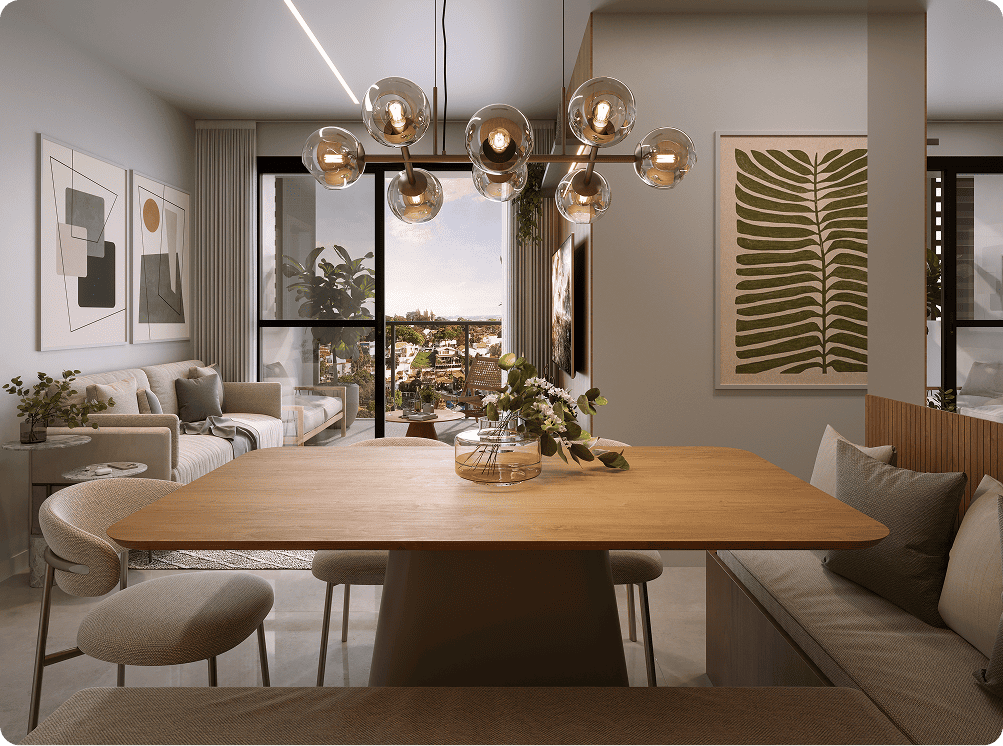Interior do Macan Residence